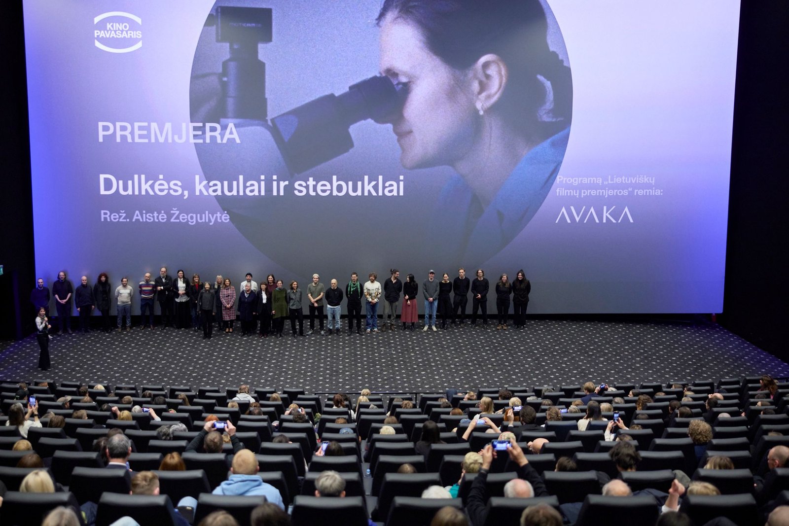 „Kino pavasaryje“ įvyko tarptautiniuose festivaliuose apdovanoto filmo „Dulkės, kaulai ir stebuklai“ premjera